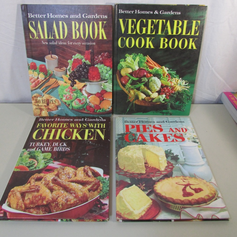 Better Homes & Gardens Cookbooks Lot of 4 HC